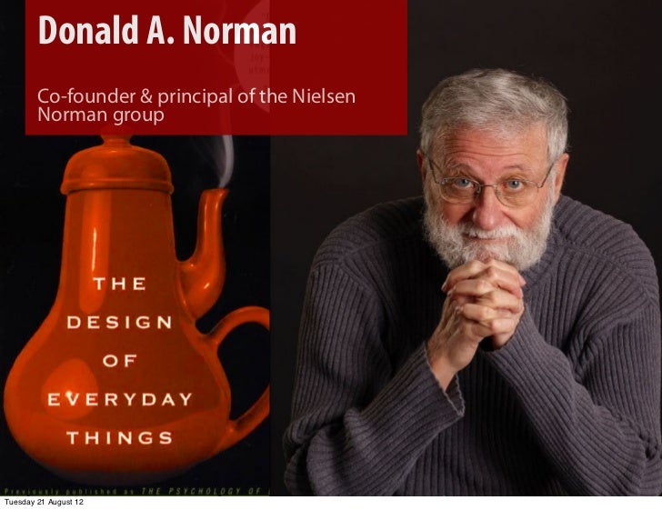 the design of everyday things by donald a norman the design of everyday things by donald a norman