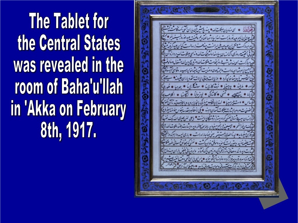 Tablets of the Divine Plan A PowerPoint Presentation