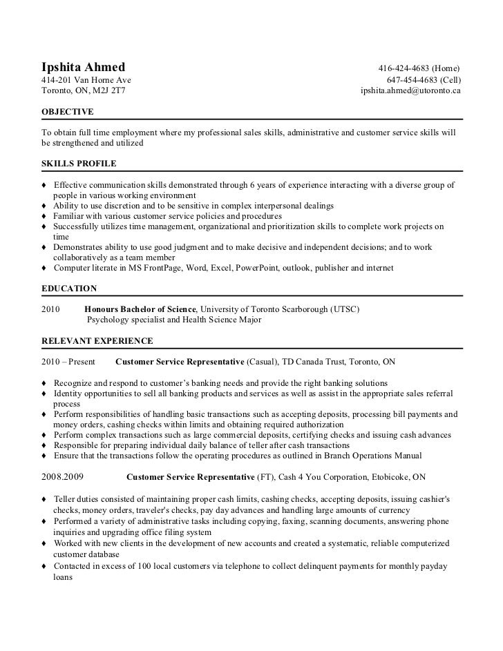 td resume td resume