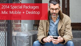 2014 Special Packages
Mix: Mobile + Desktop
 