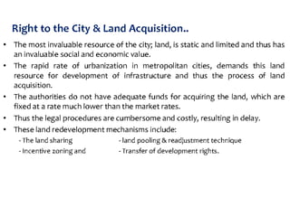 TDR - TRANSFER OF DEVELOPMENT RIGHTS | PPTX