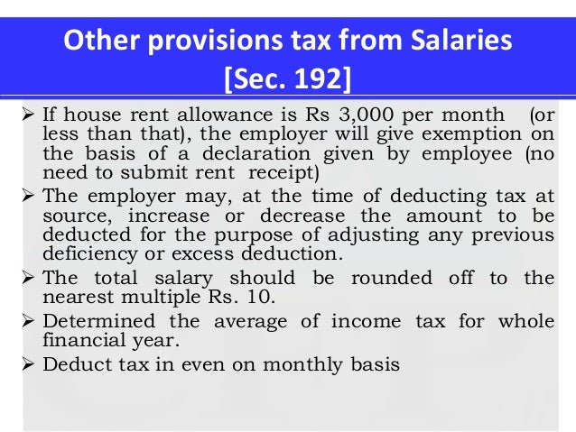Total income is to be rounded off to nearest multiple of Total income is to be rounded off to nearest multiple of