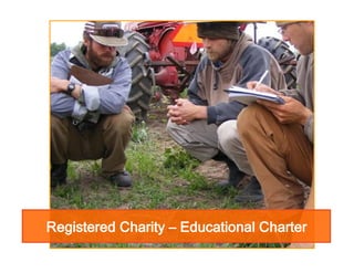 Registered Charity – Educational Charter

 