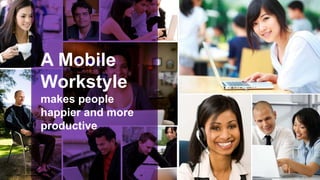 © 2014 Citrix | Confidential – Do Not Distribute
A Mobile
Workstyle
makes people
happier and more
productive
 