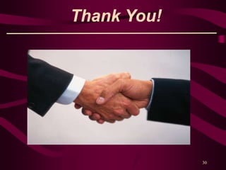 30
Thank You!
 