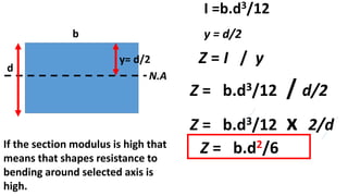 Structural desgin bending stress and direct stress | PPTX