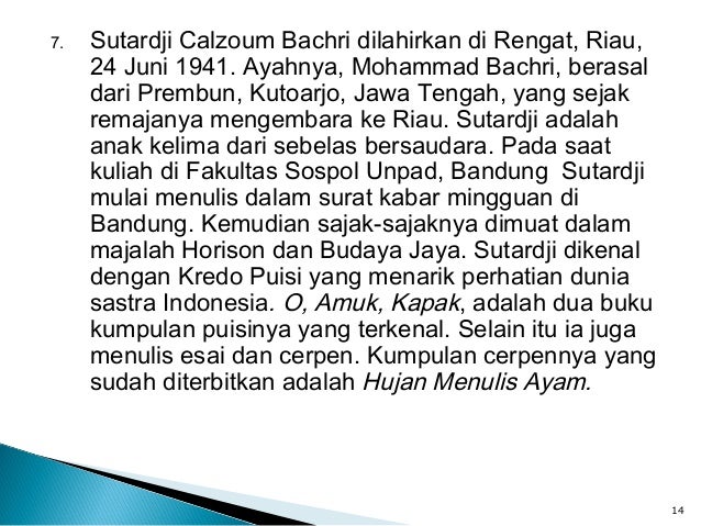 Jual Buku Puisi Sutardji Calzoum Bachri bahasa indonesia soal tds paket a 2012 Jual Buku Puisi Sutardji Calzoum Bachri bahasa indonesia soal tds paket a 2012
