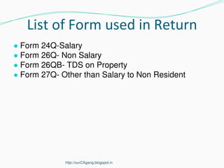 TDS (Tax Deducted at Source) | PDF