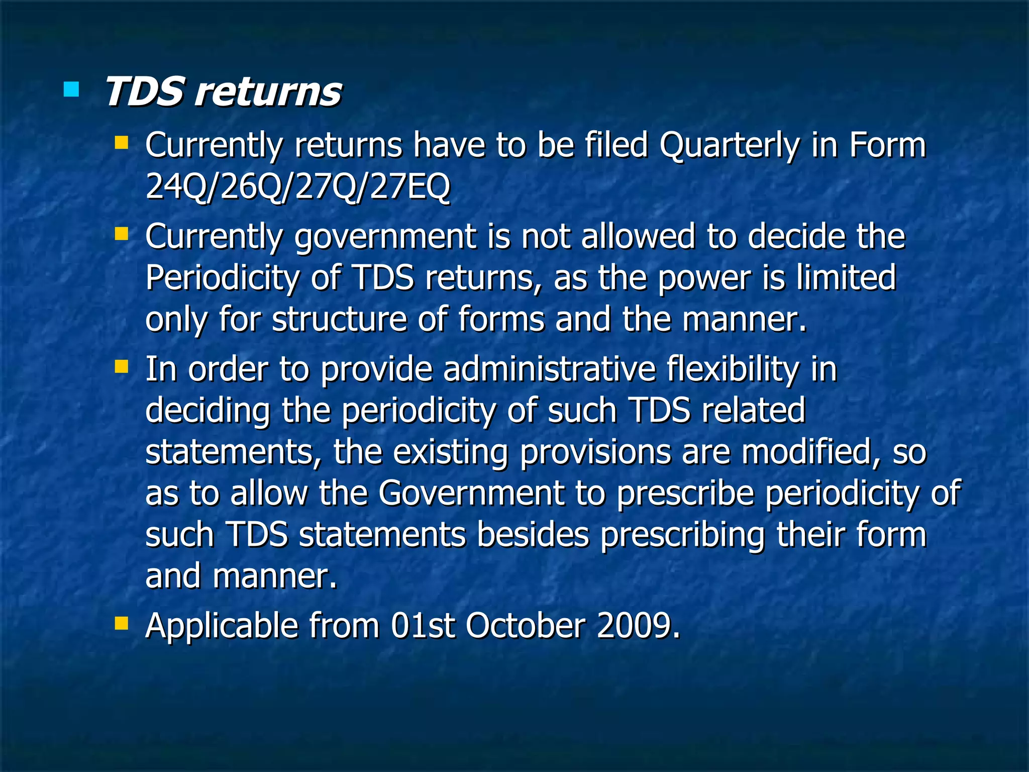 TDS under Income Tax, India | PPT