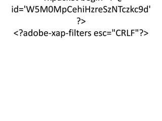 ?xpacket begin='ï»¿'
id='W5M0MpCehiHzreSzNTczkc9d'
                ?
 ?adobe-xap-filters esc=CRLF?
 
