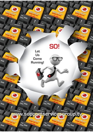 Let
  Us
 Come
Running!
 