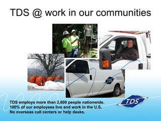TDS Telecommunications Corp. overview | PPT