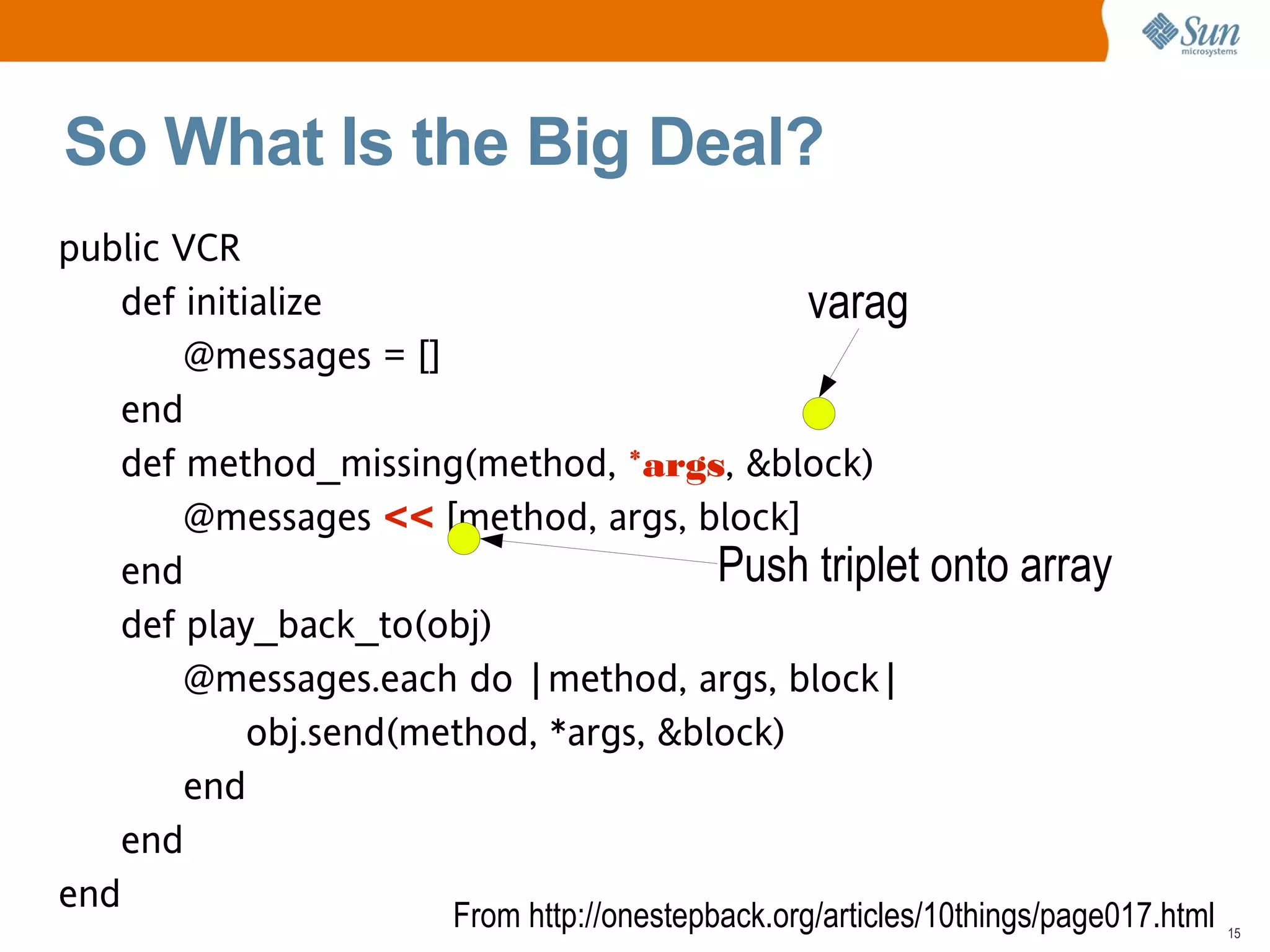 Rapid Development with Ruby/JRuby and Rails