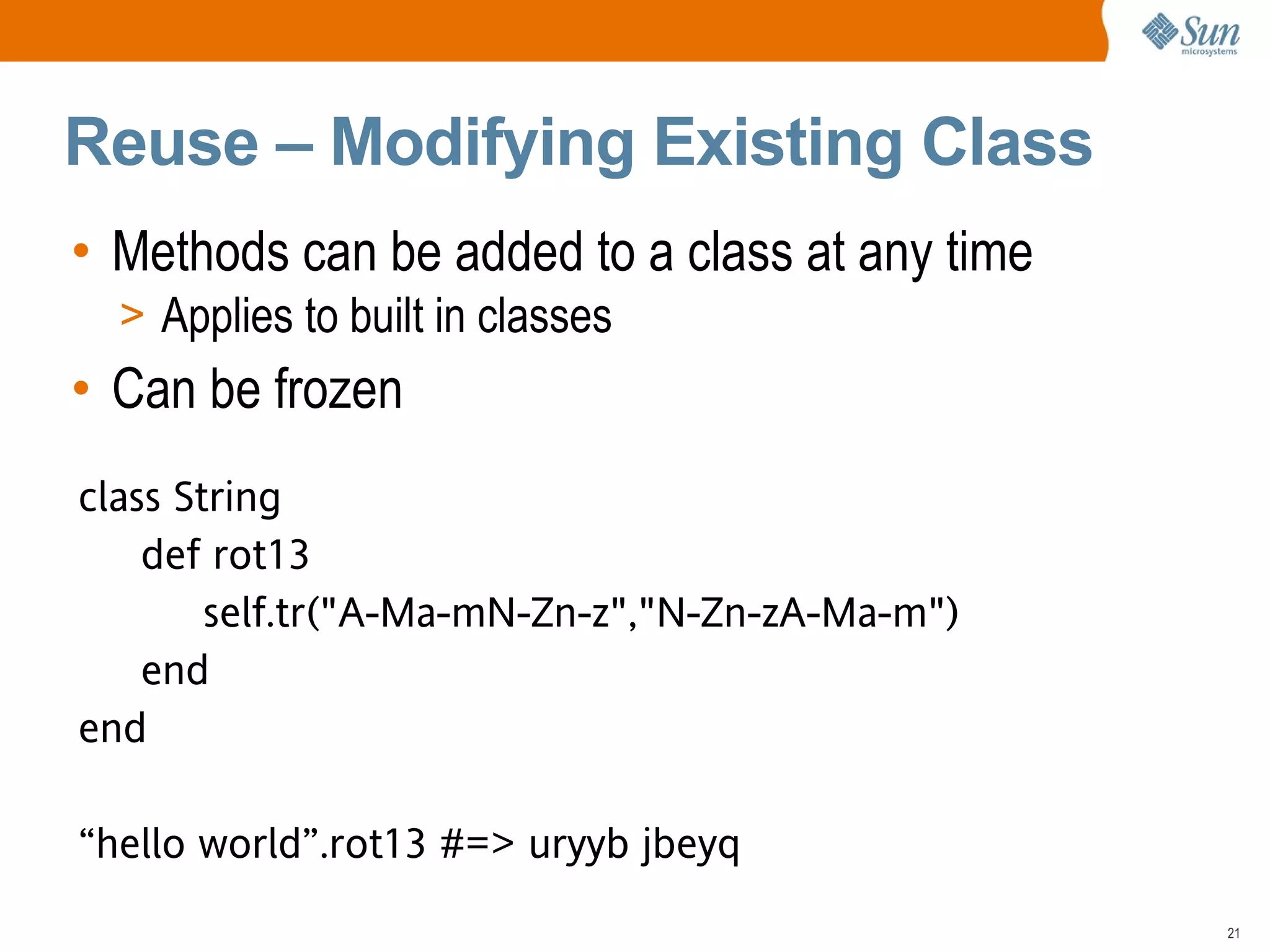 Rapid Development with Ruby/JRuby and Rails