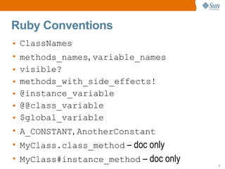 Rapid Development with Ruby/JRuby and Rails