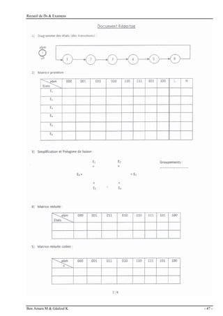 Recueil de Ds & Examens
Ben Amara M & Gâaloul K - 47 -
 