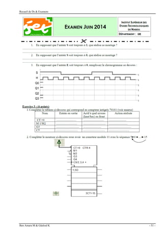 Recueil de Ds & Examens
Ben Amara M & Gâaloul K - 51 -
 