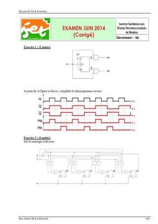 Recueil de Ds & Examens
Ben Amara M & Gâaloul K - 60 -
 