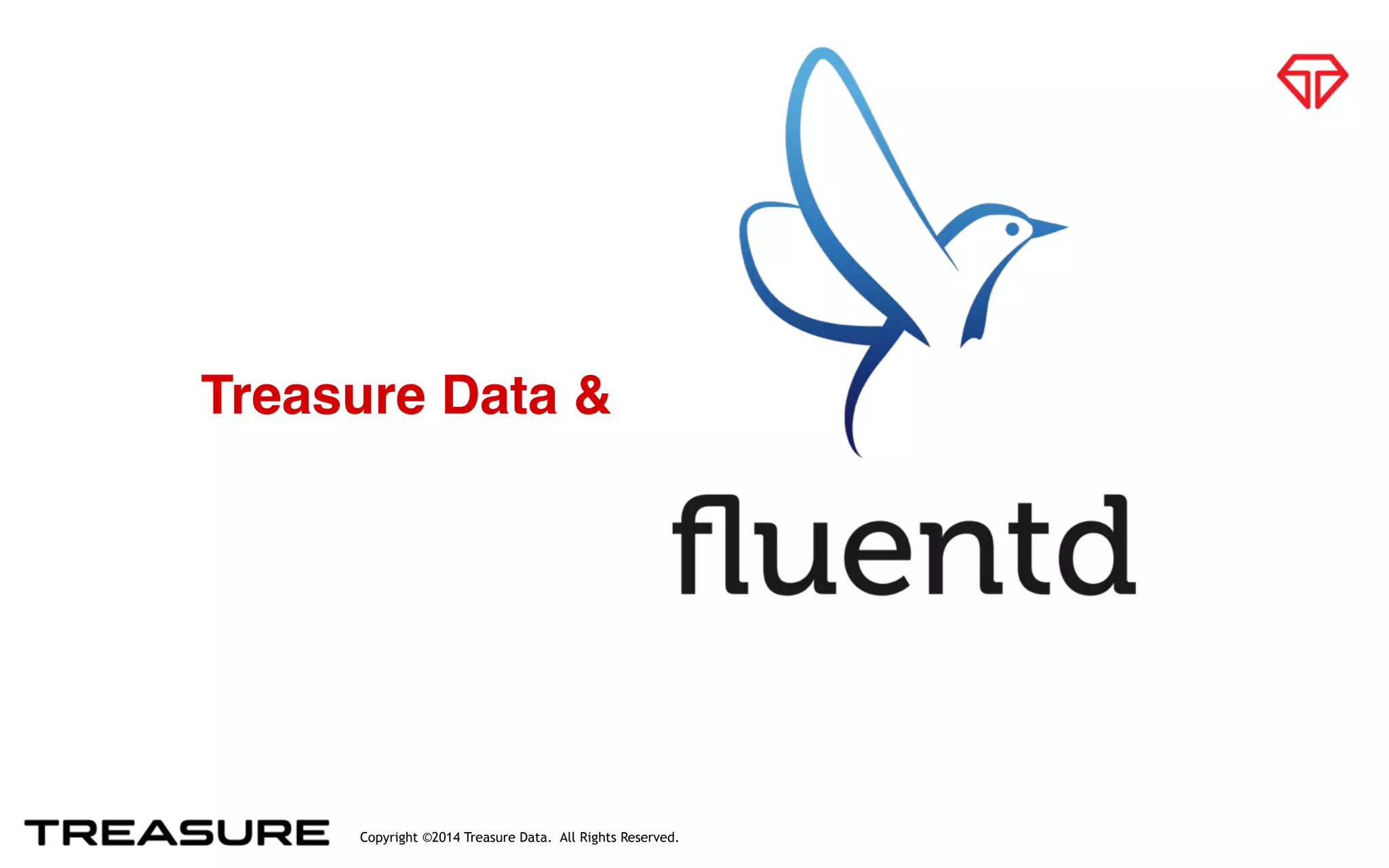 Copyright ©2014 Treasure Data. All Rights Reserved.
Treasure Data &