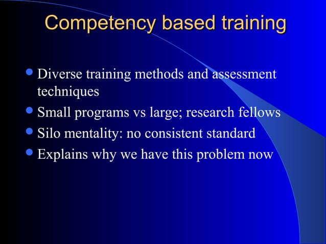 Assessing Procedural Competencies Ppt