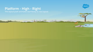 Platform - High - Right
This layout push animates seamlessly to next layout
 