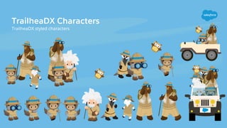 TrailheaDX Characters
TrailheaDX styled characters
 