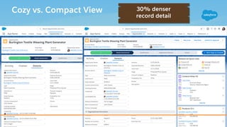 Cozy vs. Compact View 30% denser
record detail
 
