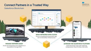 Connect Partners in a Trusted Way
Salesforce Blockchain
 