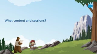 What content and sessions?
 