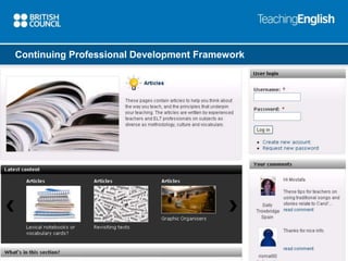 Continuing Professional Development Framework 
 