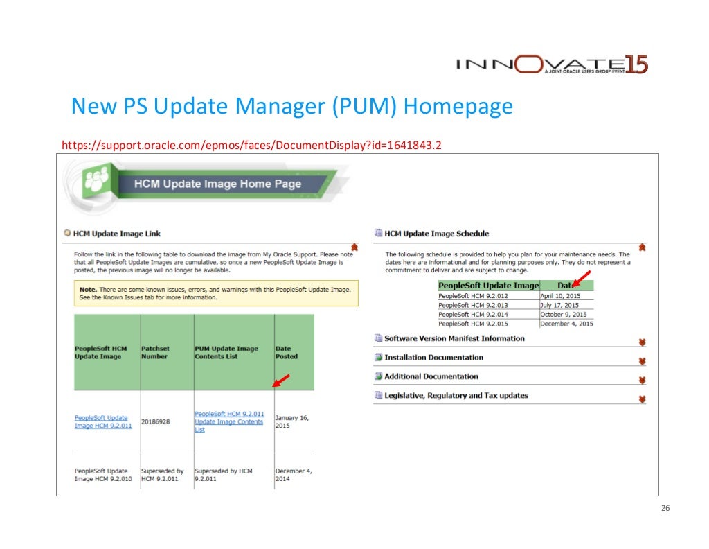 Using the PeopleSoft HCM 9.2 PUM (PeopleSoft Update Manager) for Upgr…