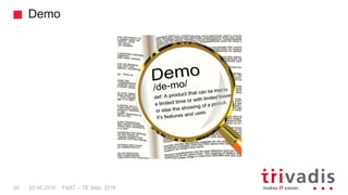 Demo
FAAT – TE Sept. 201620 22.09.2016
 