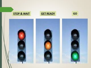 STOP & WAIT GET READY GO
 