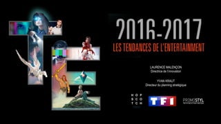 YVAN KRAUT
Directeur du planning stratégique
LAURENCE MALENÇON
Directrice de l’innovation
 