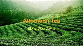 Afternoon Tea
Elena Díaz Davila
 