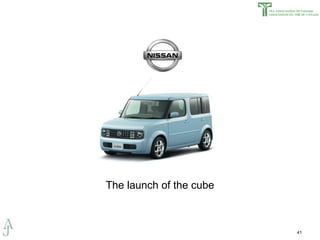 The launch of the cube 