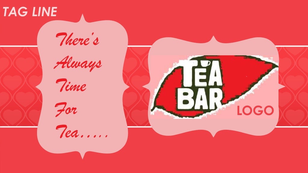 tea bar business plan