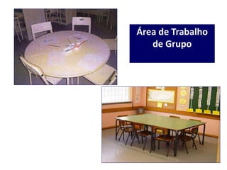 Área de Trabalho
de Grupo
 