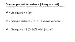 hypothesis testing-tests of proportions and variances in six sigma | PPTX