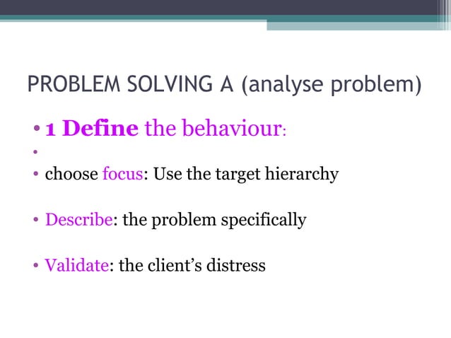 Teach 7 problem solving | PPT