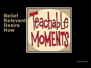 Belief Relevant Desire How David Clayton 2010 