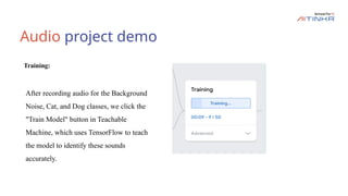 Teachable Machine Using Audio Teachableee Machine for great learners in unique way | PPTX