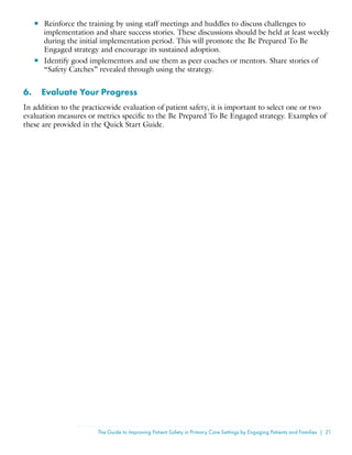 the guide to improving patient safety in | PDF