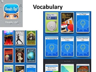 Vocabulary
 