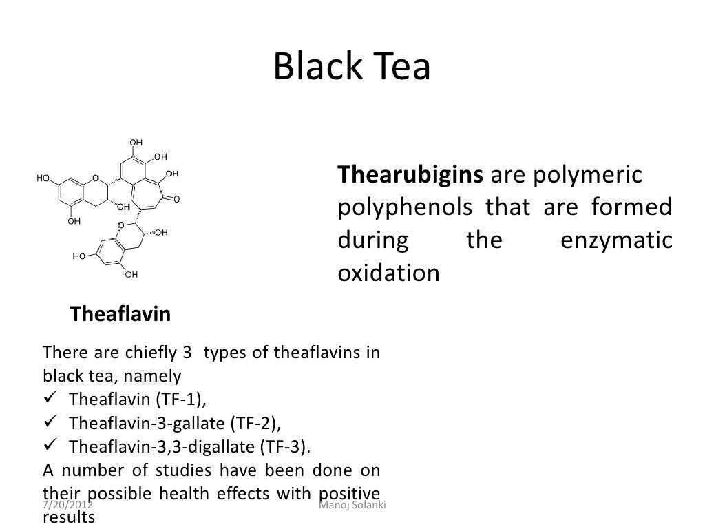 Tea chemistry