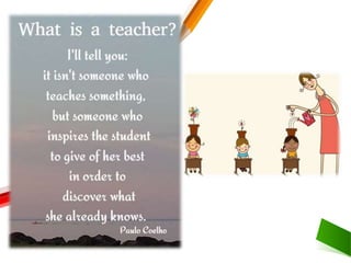 Teacher student relationship | PPTX