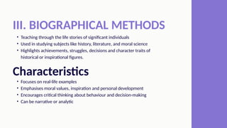 Teaching methods - Teacher initiated methods .pptx