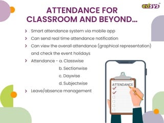 Teacher app - Class scheduling and marking attendance made effortless