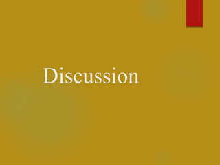 Discussion
 
