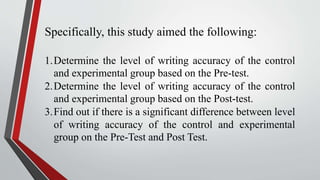 Accuracy Conference Example TEACHER- STUDENT CONFERENCE AS ENHANCEMENT STRATEGY FOR WRITING ...